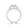 Platinum 1.51ct RBC Lab Grown Diamond 'Rebecca' Ring