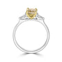 Platinum & 18ct Yellow Gold Natural Yellow Diamond Avanti Designed Pre-Owned Ring