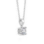 Platinum 1ct Round Brillinat Cut Lab Grown Diamond 'Elizabeth' Pendant