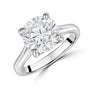 Platinum 3.00ct Round Brilliant Cut Lab Grown Diamond Solitaire Engagement Ring