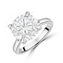 Platinum 5.04ct Round Brilliant Cut Lab Grown Diamond Solitaire Ring