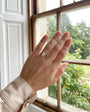 Platinum Emerald Cut Lab Grown Diamond Solitaire Engagement Ring