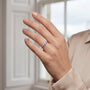 Platinum Sapphire & Diamond Eternity Ring