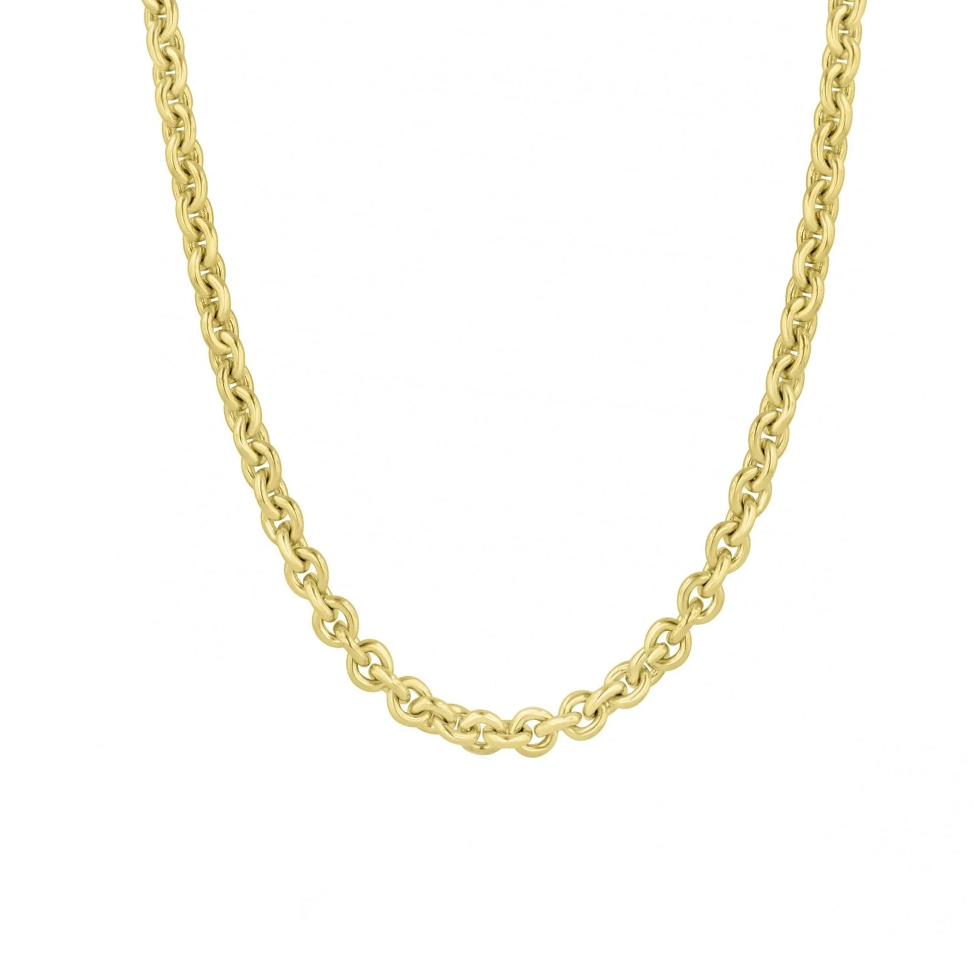 Pre-owned 9ct Yellow Gold Heavy 20" Chain