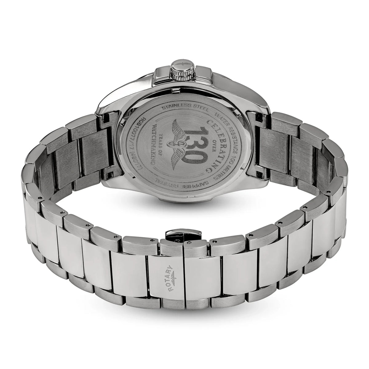 Rotary Apex100 Watch With Red Dial