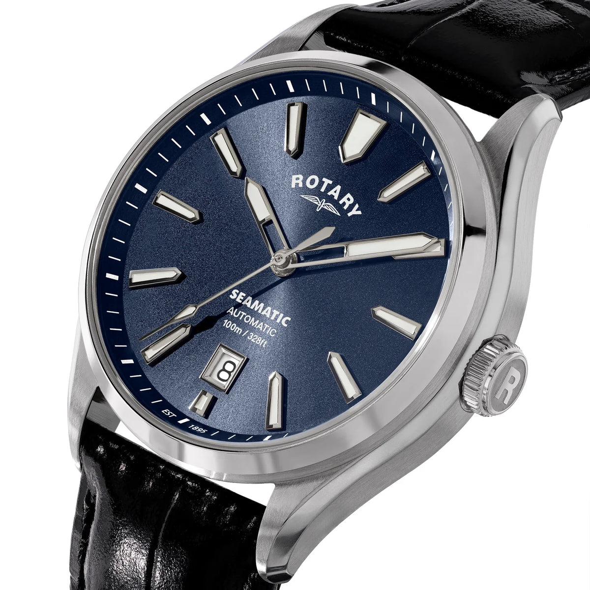 Rotary Seamatic 100 Blue Dial Automatic Watch