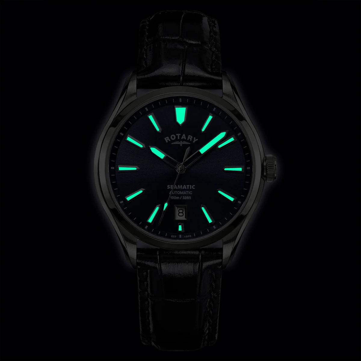 Rotary Seamatic 100 Blue Dial Automatic Watch