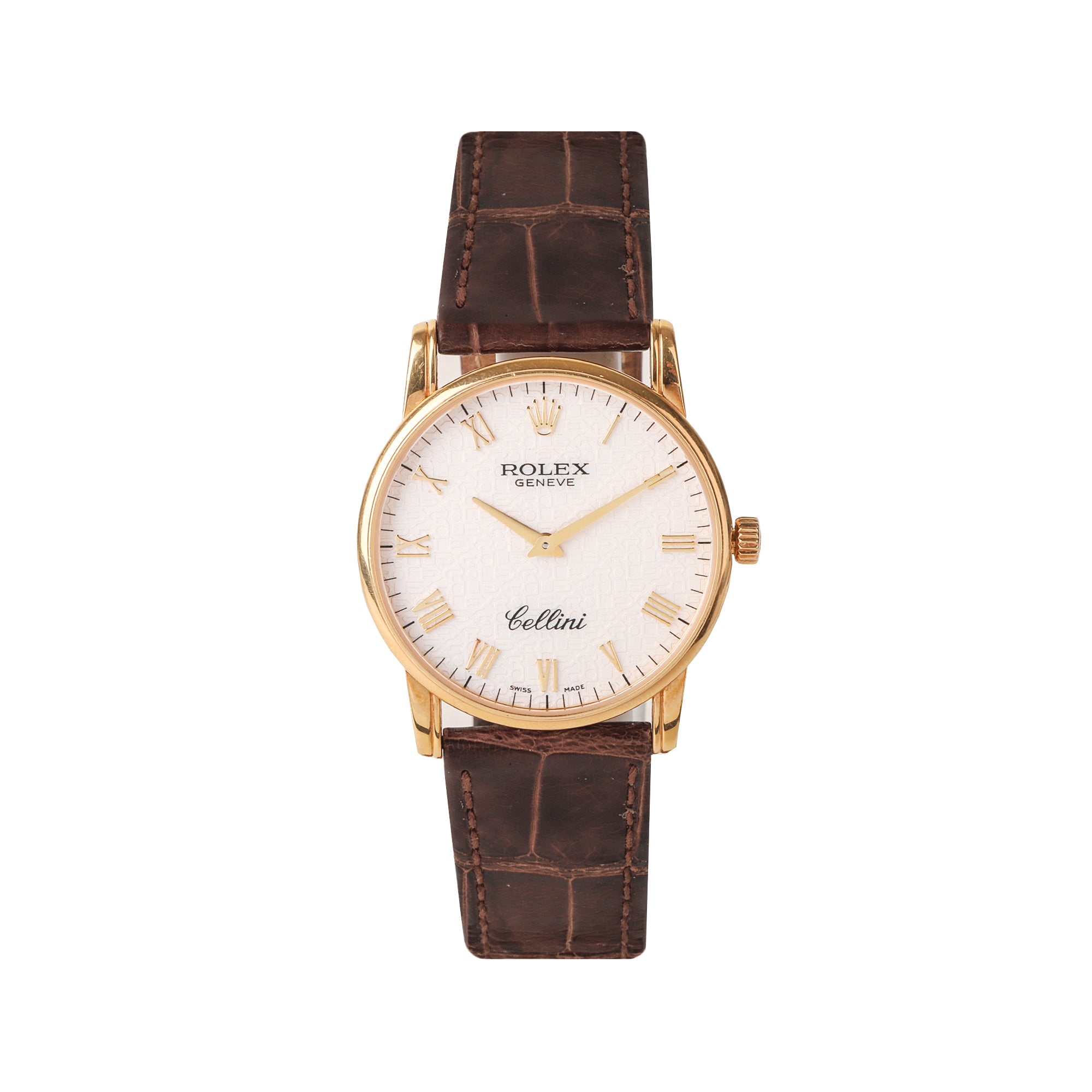 Rolex Cellini 18ct Yellow Gold Manual 32mm Pre-Owned Watch