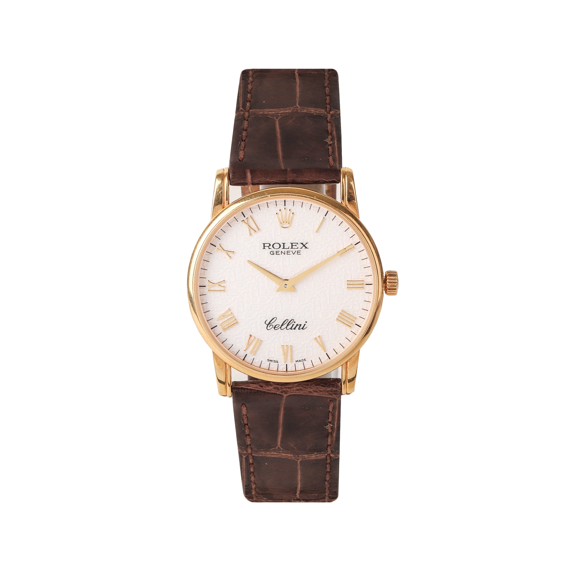 Rolex Cellini 18ct Yellow Gold Manual 32mm Pre-Owned Watch