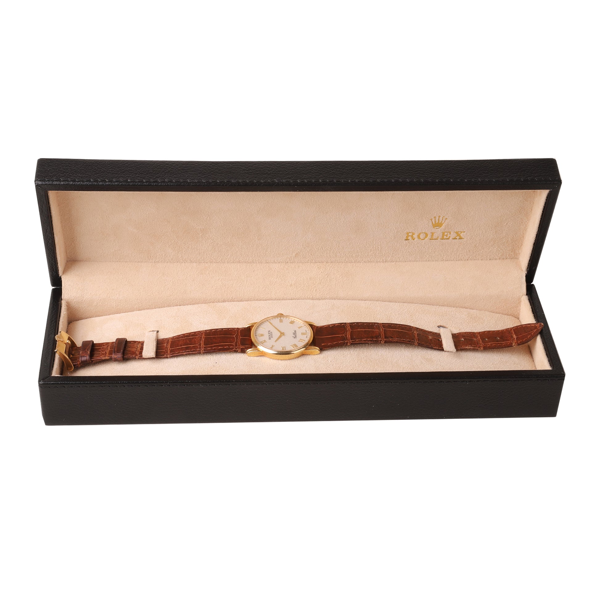 Rolex Cellini 18ct Yellow Gold Manual 32mm Pre-Owned Watch