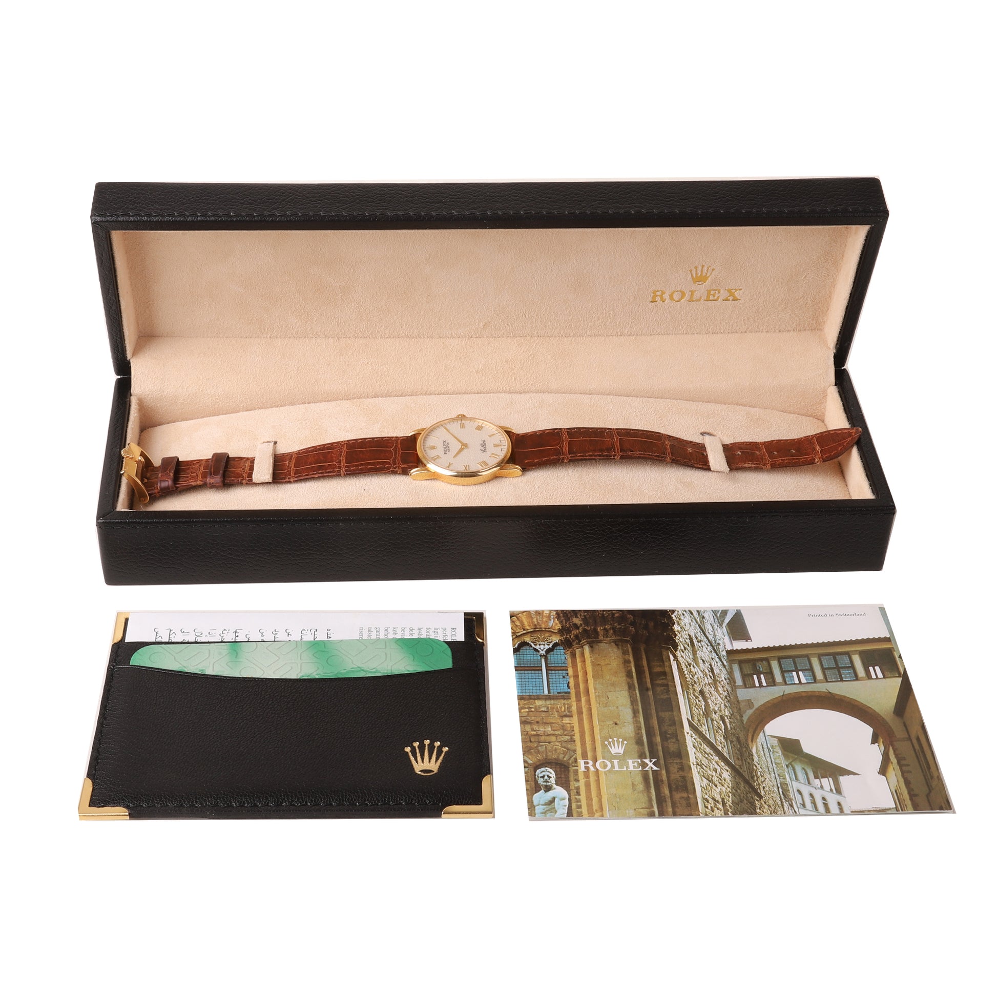 Rolex Cellini 18ct Yellow Gold Manual 32mm Pre-Owned Watch