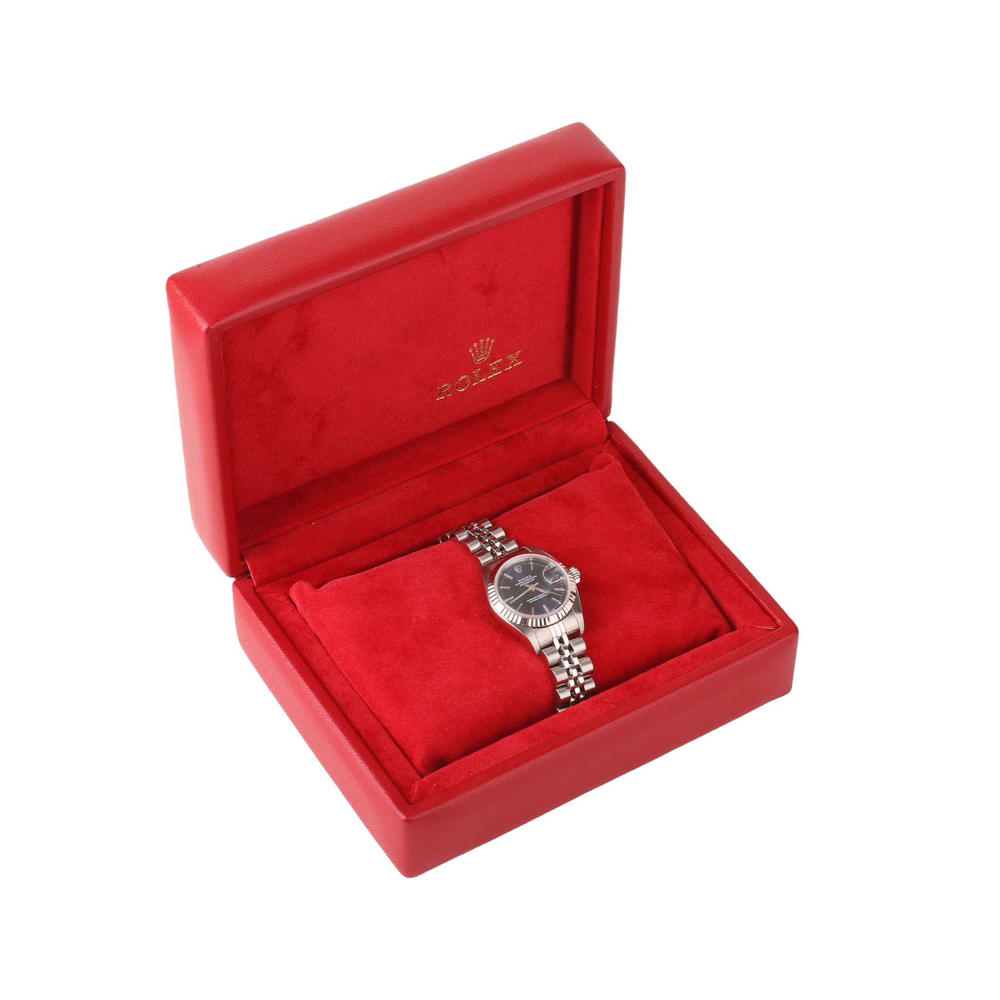 Rolex Datejust 26mm Blue Dial Steel & 18ct White Gold Pre-Owned Watch