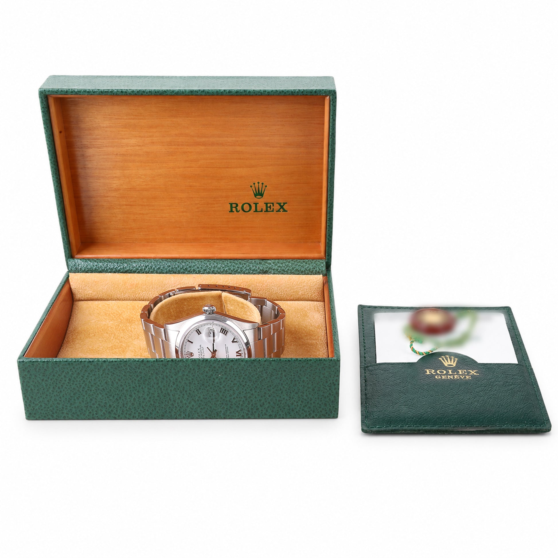 Rolex Datejust Steel Oyster Bracelet with a White 36mm Dial Pre-Owned Watch