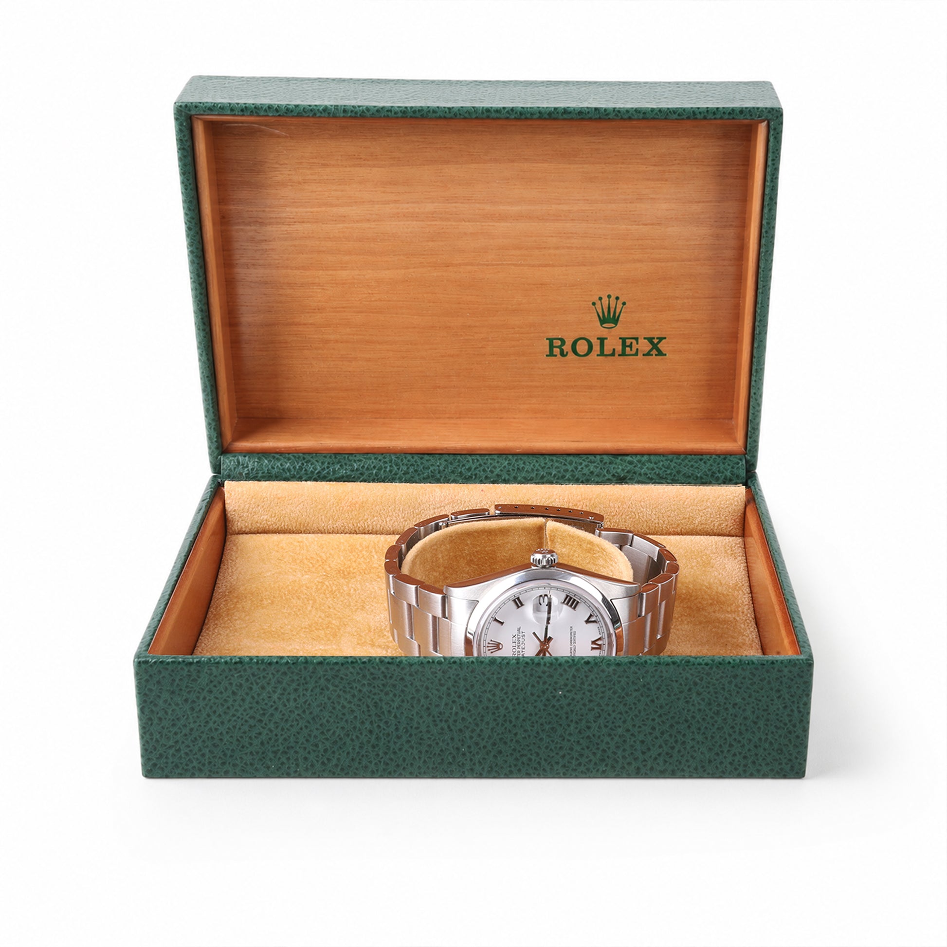 Rolex Datejust Steel Oyster Bracelet with a White 36mm Dial Pre-Owned Watch