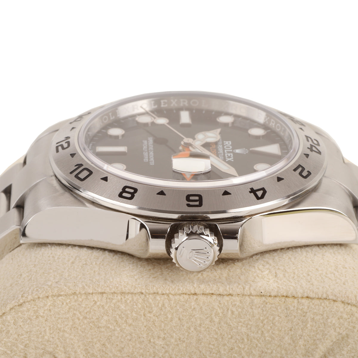 Rolex Explorer II Pre-owned Watch With Black Dial