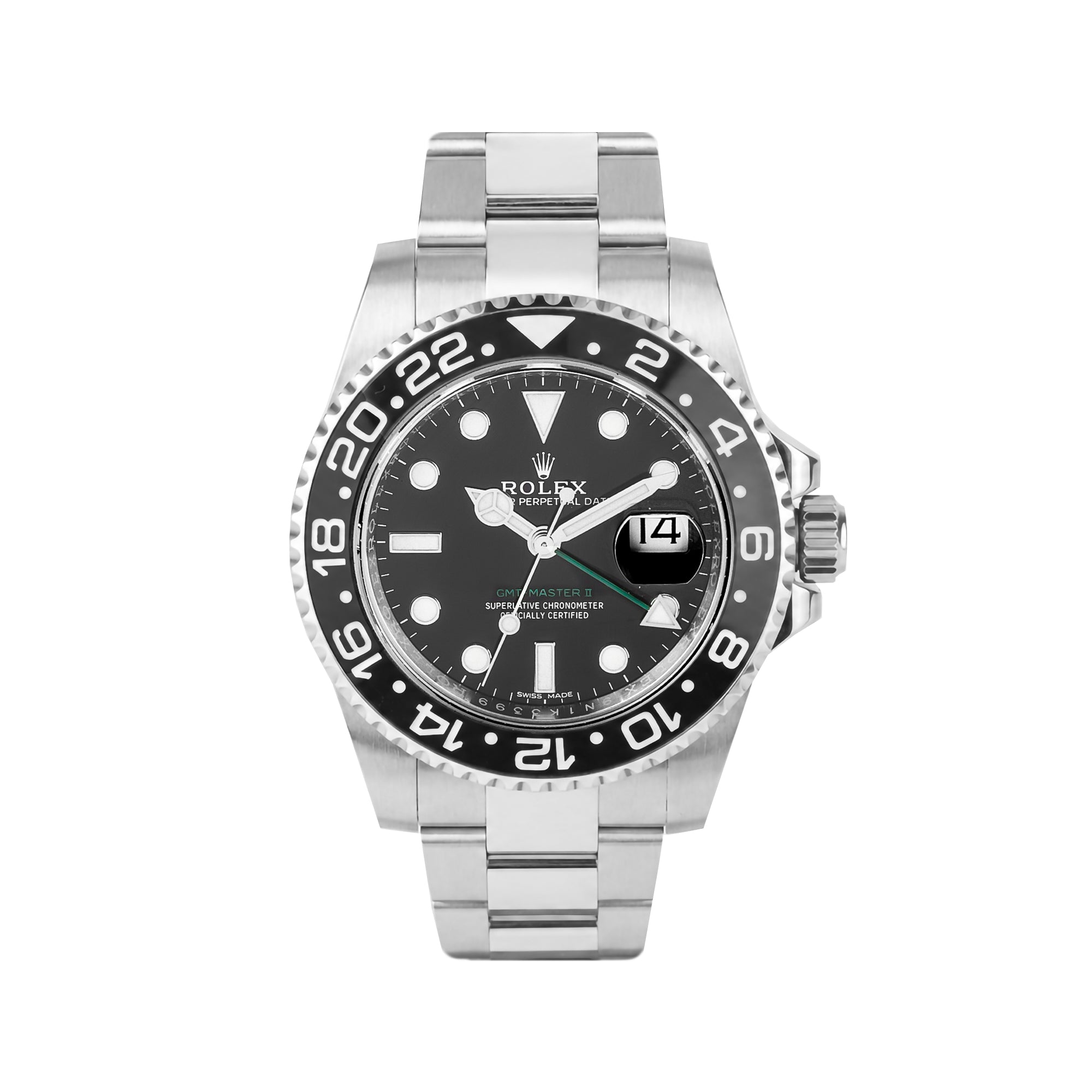 Rolex GMT Master II Oyster Perpetual Pre-owned Watch July 2018