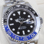 Rolex GMT Master ll Batgirl Black and Blue Bezel 2025 Pre-Owned UNWORN Watch