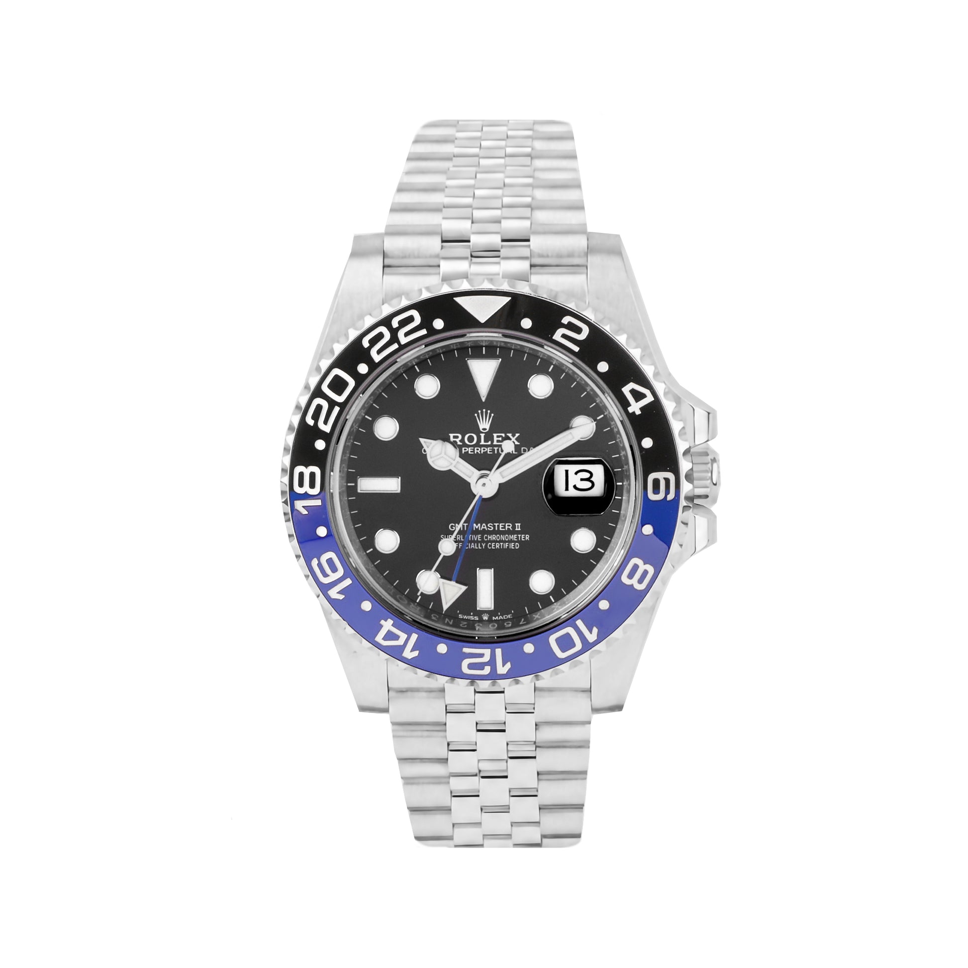 Rolex GMT Mater ll Batgirl Black and Blue Bezel 2020