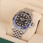 Rolex GMT Mater ll Batgirl Black and Blue Bezel 2020