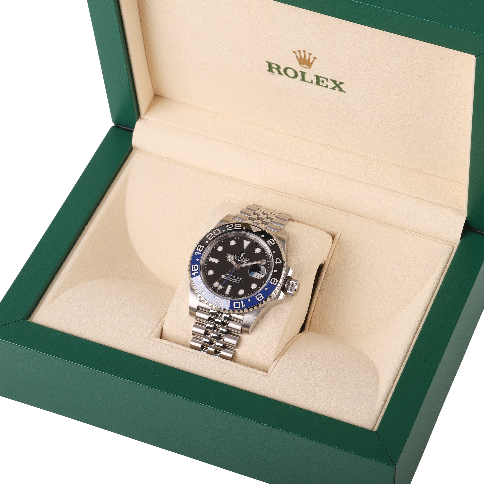 Rolex GMT Mater ll Batgirl Black and Blue Bezel 2020
