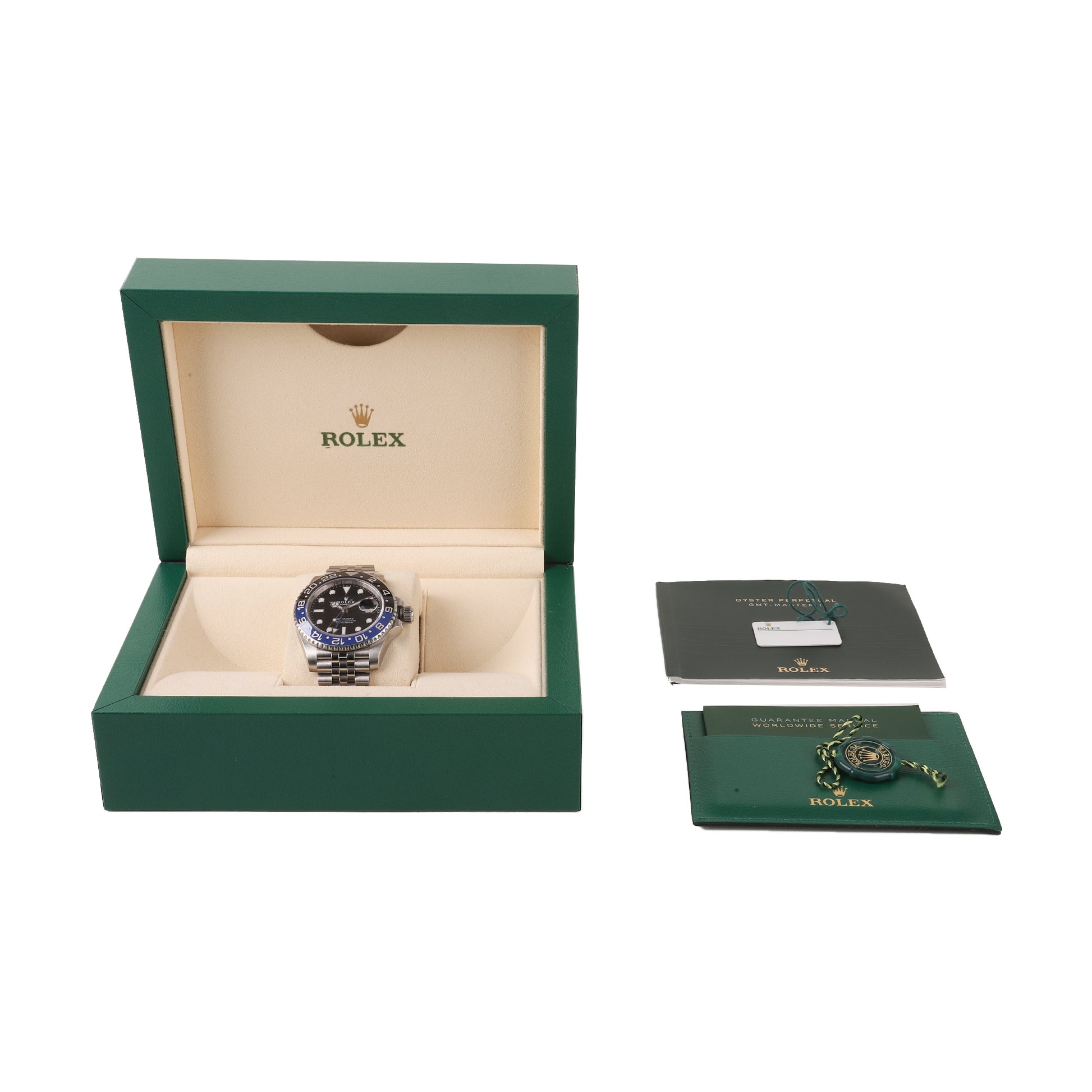 Rolex GMT Mater ll Batgirl Black and Blue Bezel 2020