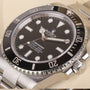 Rolex Men's Steel Non-Date Black Submariner Watch