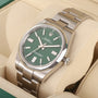 Rolex Oyster Perpetual 41mm Green Dial Pre-Owned Watch