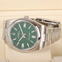 Rolex Oyster Perpetual 41mm Green Dial Pre-Owned Watch