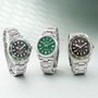 Rolex Oyster Perpetual 41mm Green Dial Pre-Owned Watch