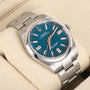 Rolex Oyster Perpetual Blue Dial UNWORN Pre-Owned Watch