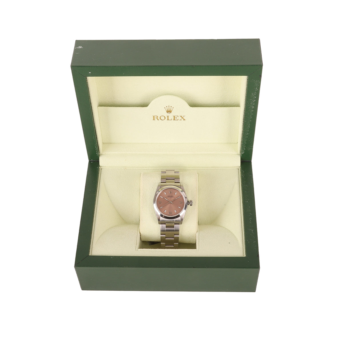 Rolex Oyster Perpetual With Pink Dial 31mm Pre-Owned Watch