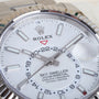 Rolex Sky-Dweller 42mm White Dial Pre-Owned Watch