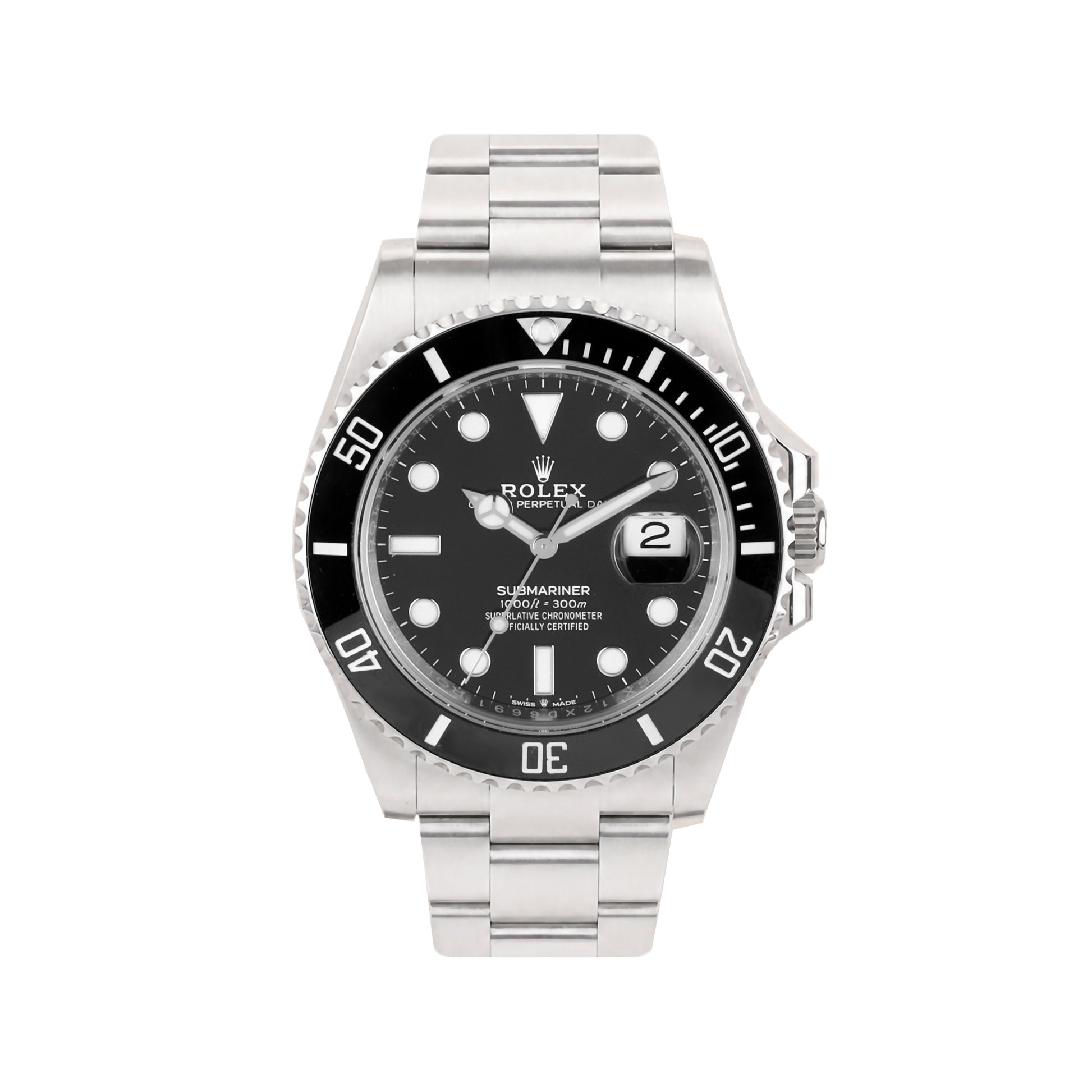 Rolex Submariner Ceramic Bezel Pre-Owned Watch