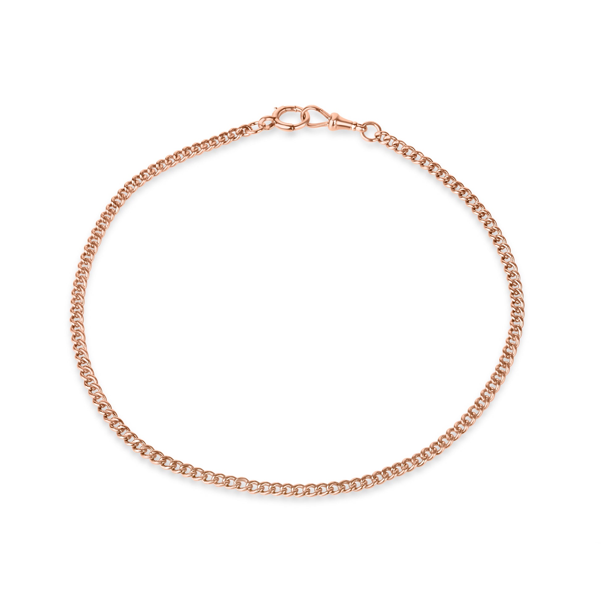 Rose Gold Albert Chain Pre-Owned