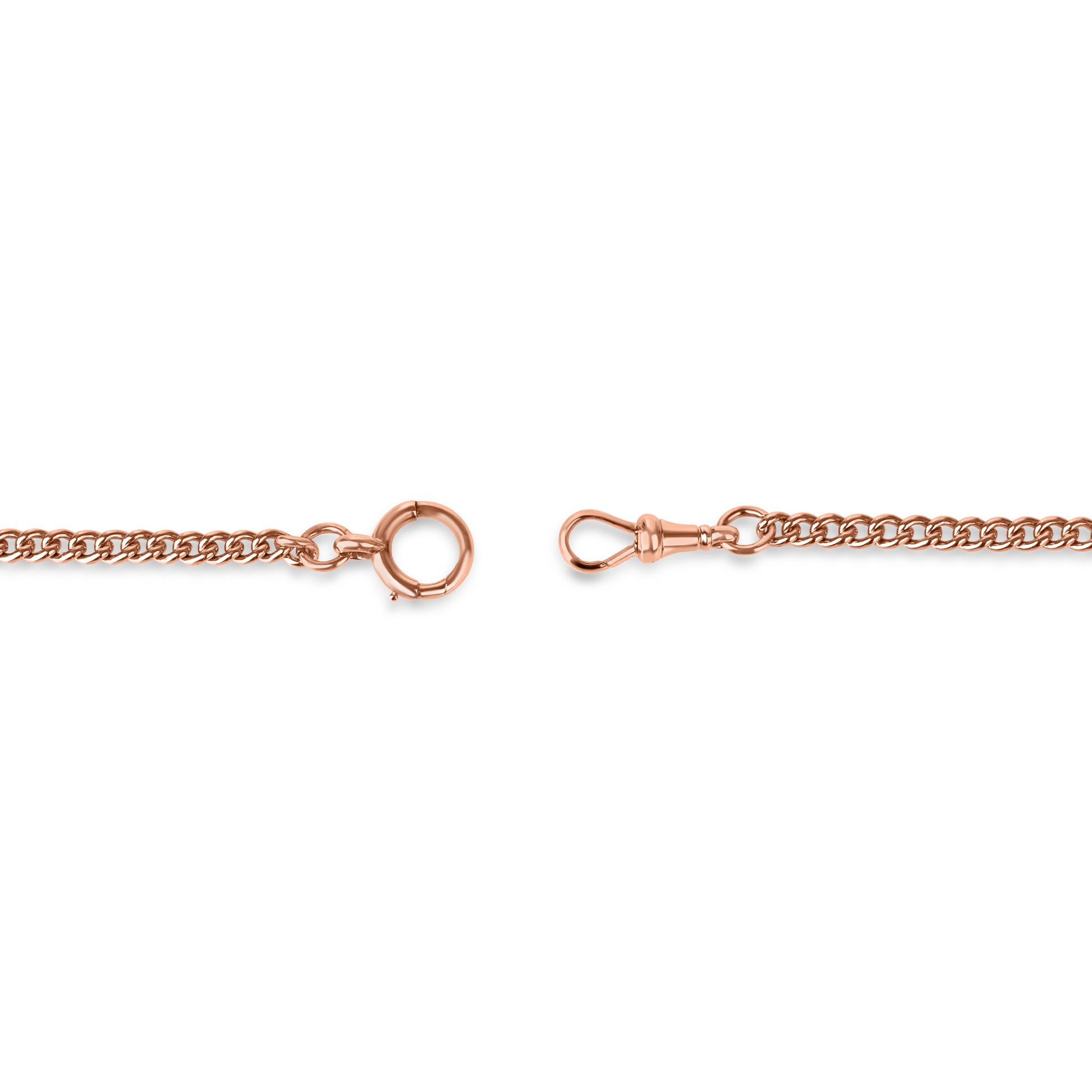 Rose Gold Albert Chain Pre-Owned