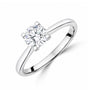 Round Diamond Solitaire Engagement Ring in Platinum 0.70ct