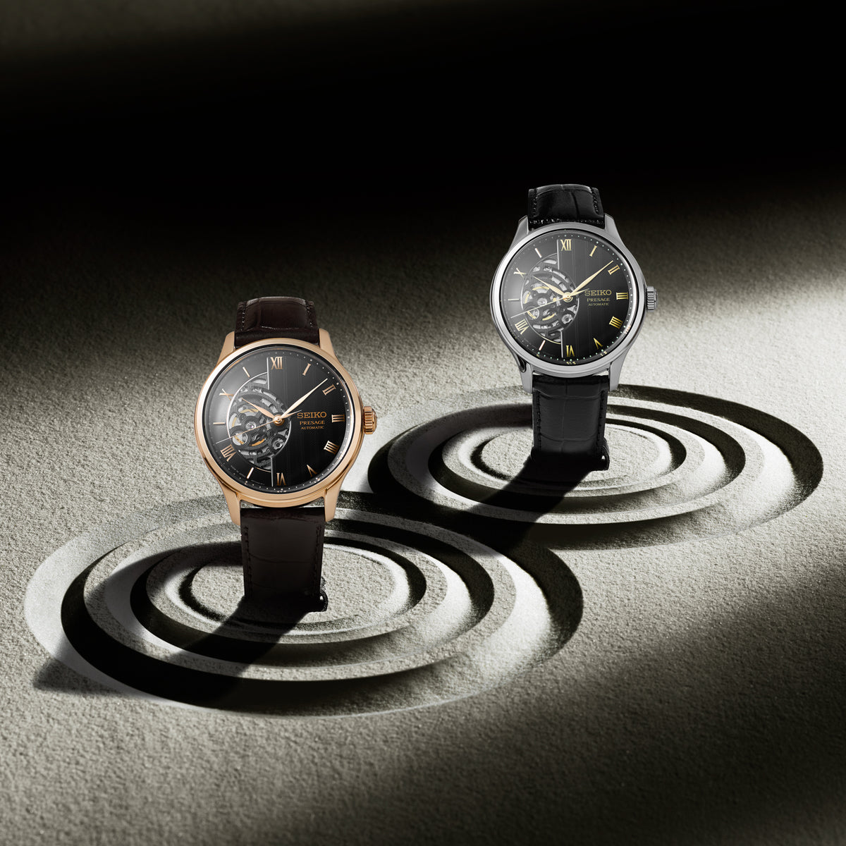 Seiko Presage Japanese Zen Gardens Watch in Twilight Green