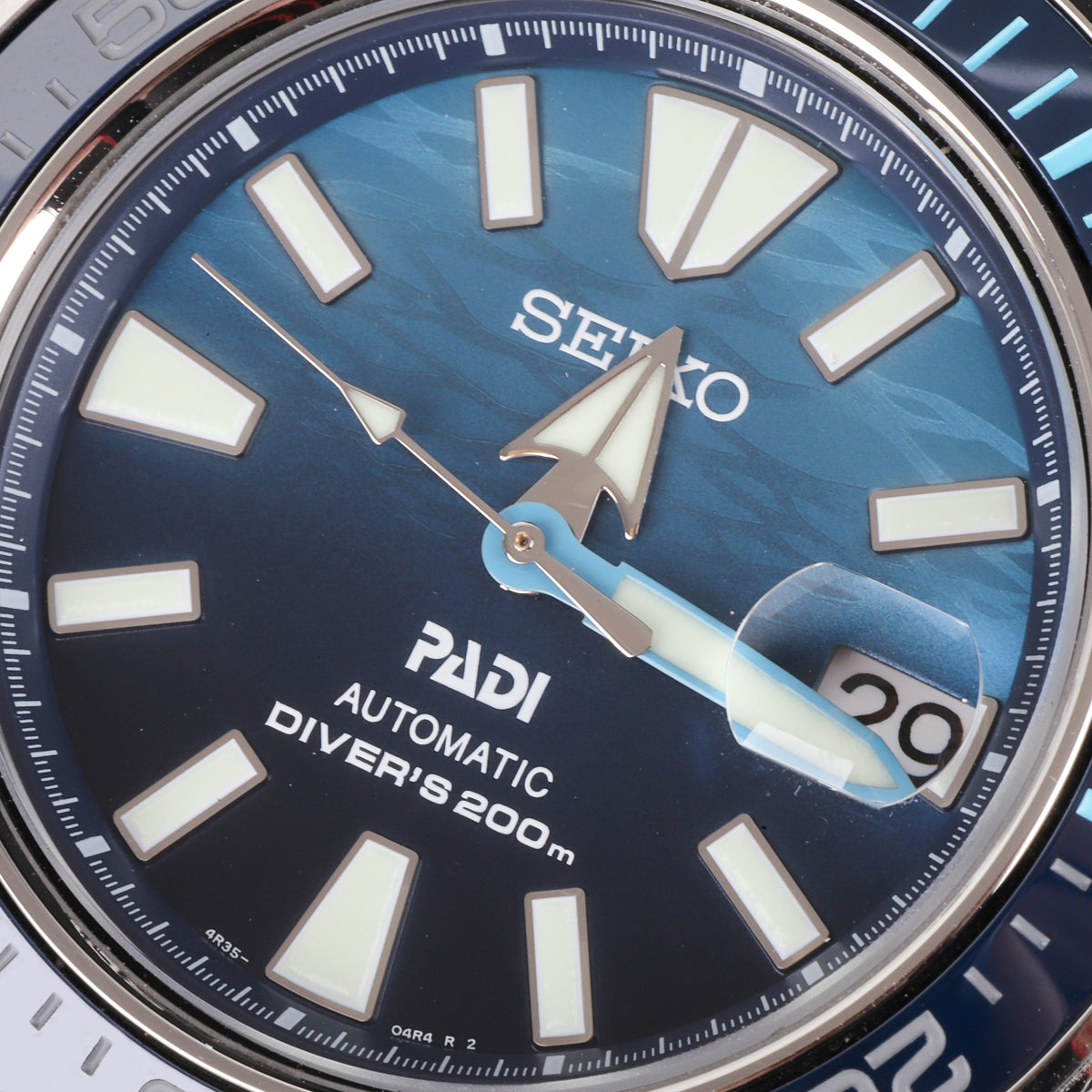 Seiko Prospex PADI “Great Blue” Samurai Automatic Divers Pre-owned Watch