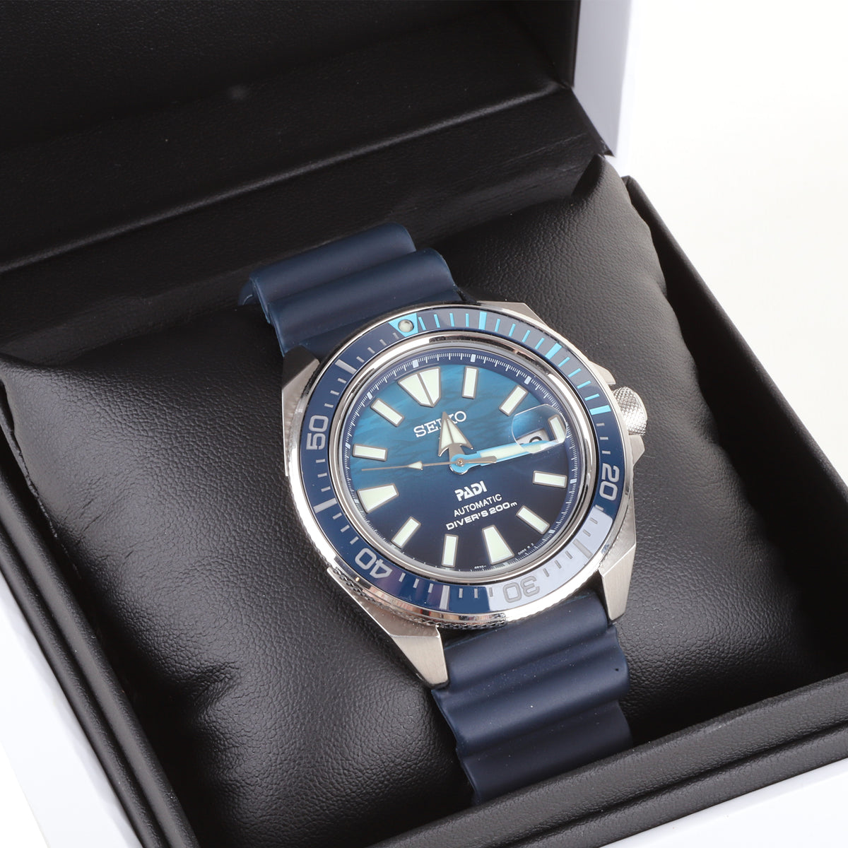 Seiko Prospex PADI “Great Blue” Samurai Automatic Divers Pre-owned Watch
