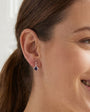 Silver Blue John Short Drop Earrings
