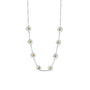 Silver Eight Daisy Necklace