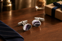 Silver Oval Blue John Cufflinks