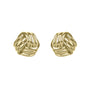 Small 9ct Yellow Gold Knot Stud Earrings