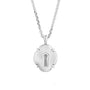 Sterling Silver Padlock Pendant and Chain (key pendant also available)