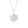 Sterling Silver Winter Snowflake Necklace