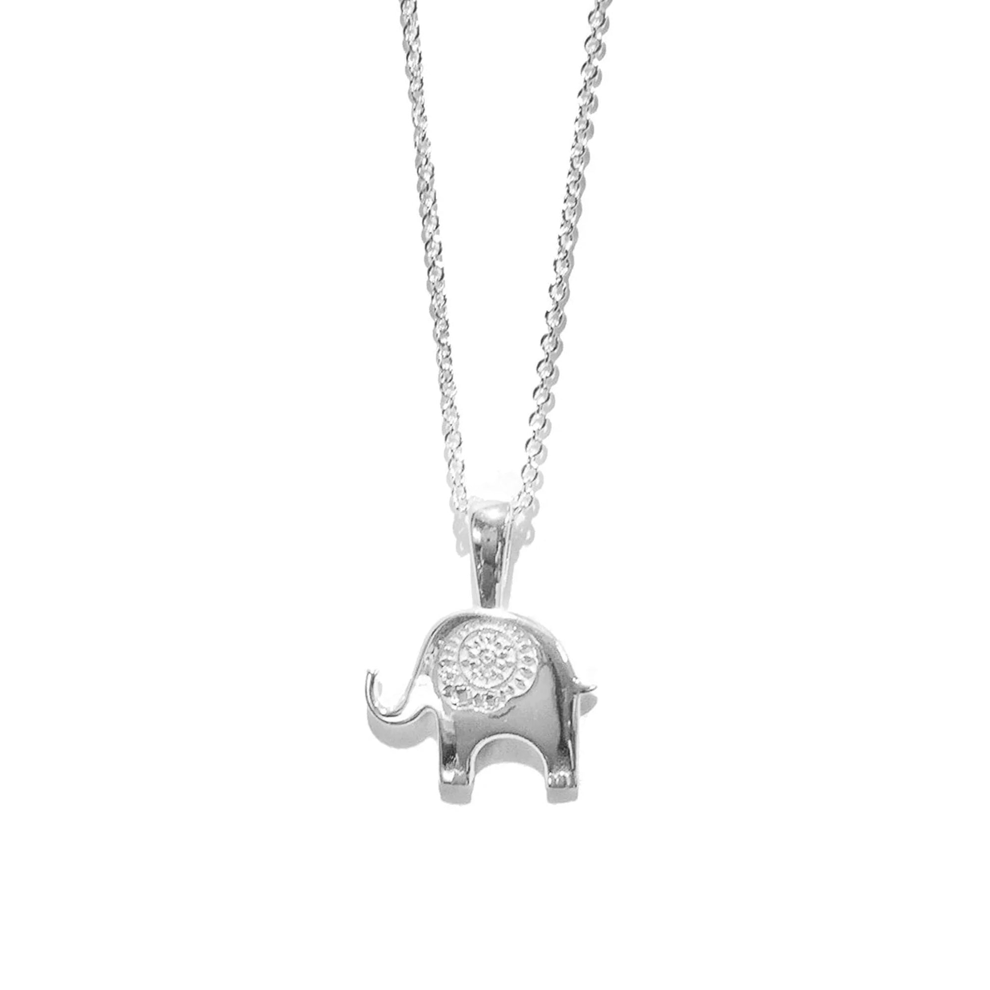 Sterling Silver 'Isabella Peatfield Charity' Baby Elephant Necklace