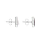 Sterling Silver Blue John Stud Earrings