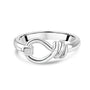 Sterling Silver Loop and Hook Ring