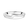 Sterling Silver Zigzag Shape Ring