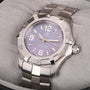 Tag Heuer 2000 Series Stainless Steel Ladies Pre-owned Watch With Blue Mother of Pearl Dial
